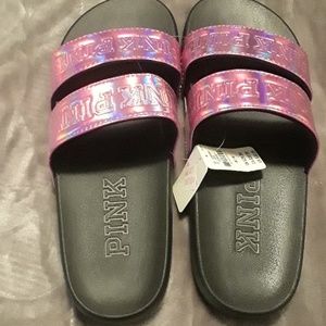 Pink sandals